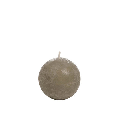 Vela Redonda Verde Musgo 6,5cm - 16h