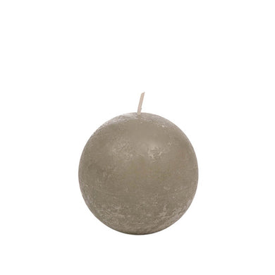 Vela Redonda Verde Musgo 7,5cm - 24h