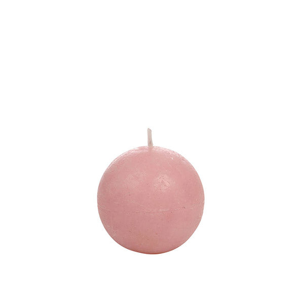 Vela Redonda Rosa 6,5cm - 16h