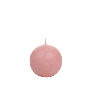 Vela Redonda Rosa 6,5cm - 16h