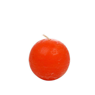 Vela Redonda Laranja 7,5cm - 24h