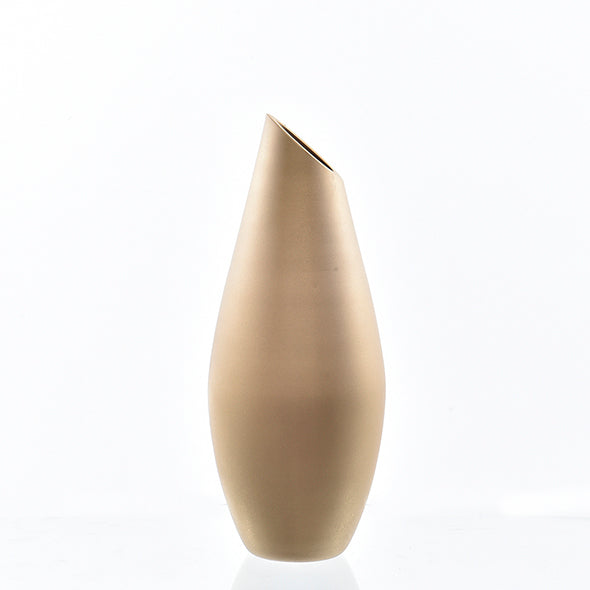 Vaso Ornamental Dourado 30cm