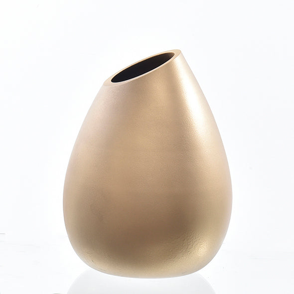 Vaso Ornamental Dourado 24cm