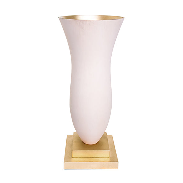 Vaso Calice C/ Base Creme 55cm