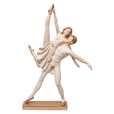 Escultura Casal Bailarinos 35cm
