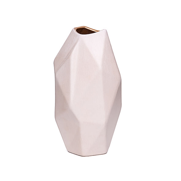 Vaso Facet Creme 20cm