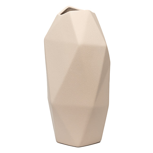 Vaso Facet Creme 20cm