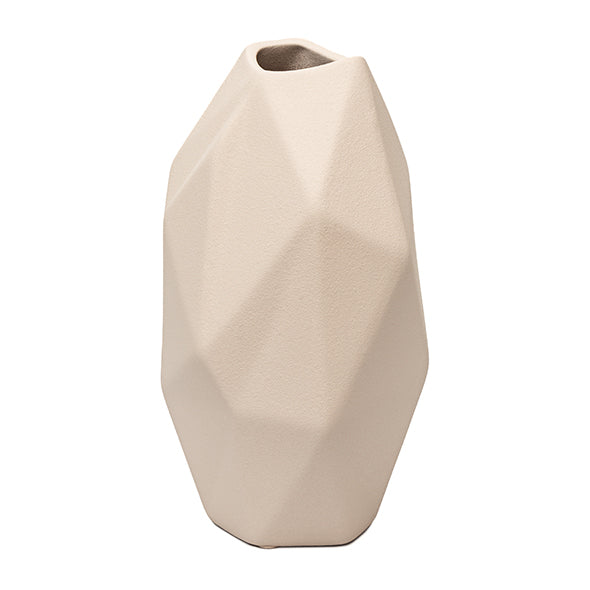 Vaso Facet Creme 27cm