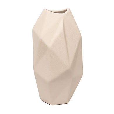 Vaso Facet Creme 27cm