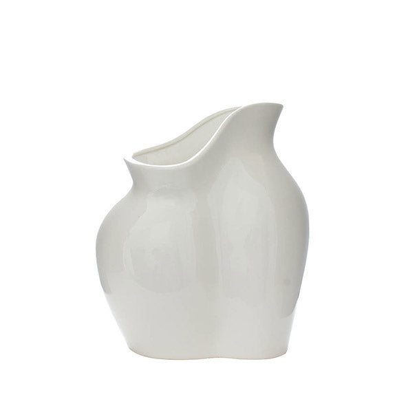 Vaso Curva Branco 27cm