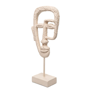 Escultura Face Creme 34cm