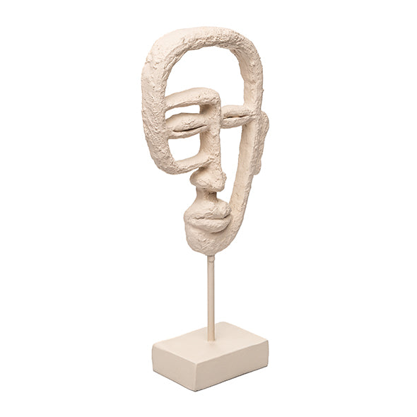 Escultura Face Creme 32cm