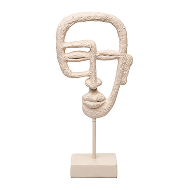 Escultura Face Creme 32cm