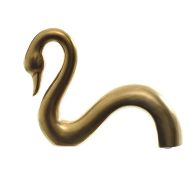 Escultura Cisne Dourado 27,5cm