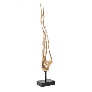 Escultura Abstrata Entrelacada 82cm