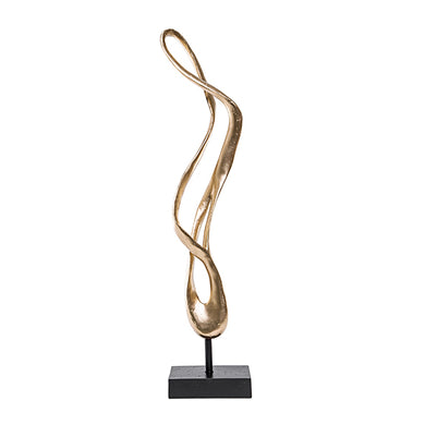 Escultura Abstrata Curve 71cm
