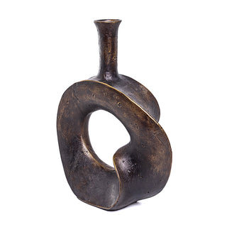 Vaso Nuvem Marrom 29cm