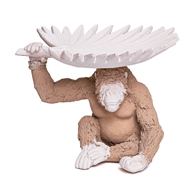 Escultura Macaco C/ Centro 16x13cm