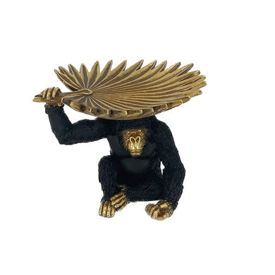 Escultura Macaco C/ Centro 16x13cm