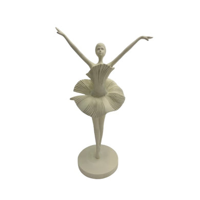 Escultura Bailarina Maos Levantadas 37cm