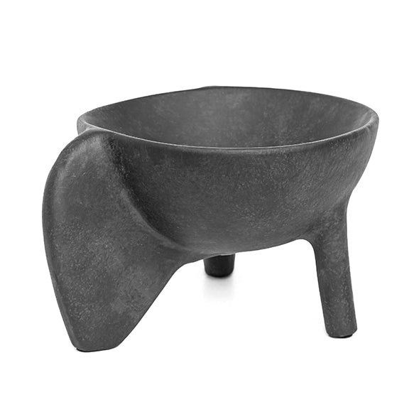 Centro de Mesa Calice Preto 27x13cm