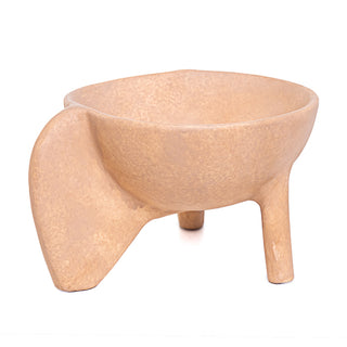 Centro de Mesa Calice Bege 27x13cm