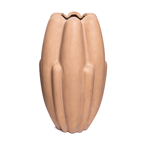 Vaso Tulipa Bege 35cm