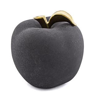 Escultura Maca Preta 15cm