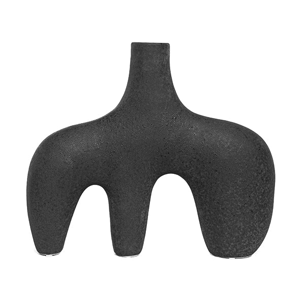 Vaso Tri Preto 28cm