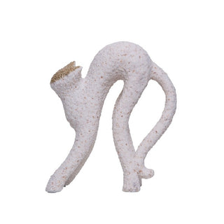 Escultura Gato Areado 16cm