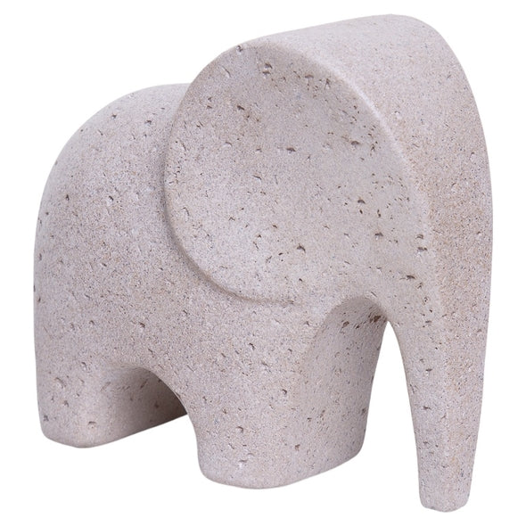 Escultura Elefante Marrom 13cm