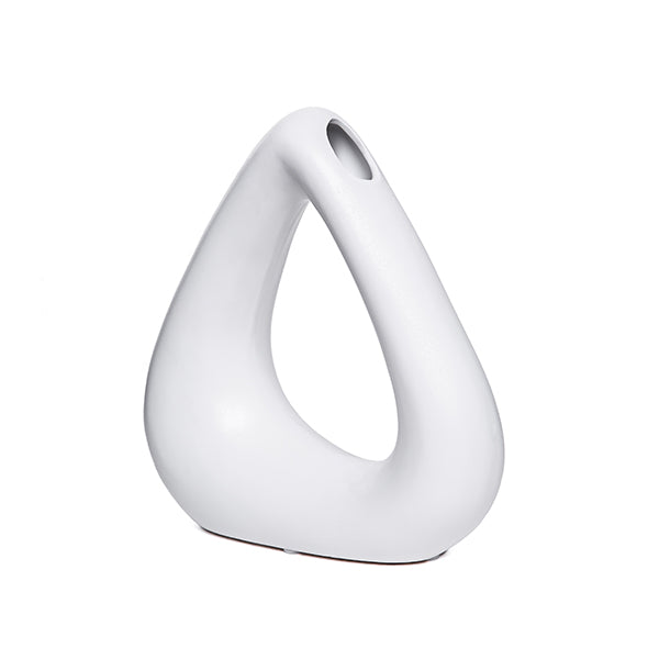 Vaso Delta Branco 21cm
