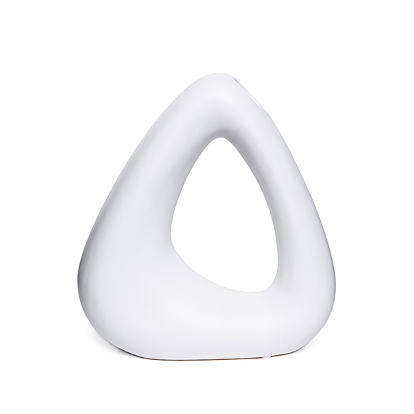 Vaso Delta Branco 21cm