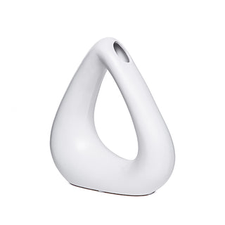 Vaso Delta Branco 21cm