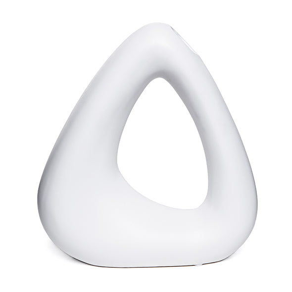 Vaso Delta Branco 26cm