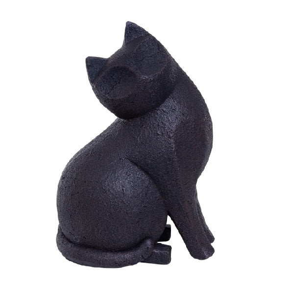 Escultura Gato Preto 20cm