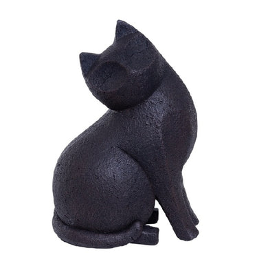 Escultura Gato Preto 20cm