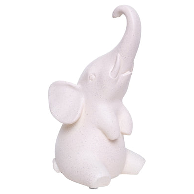 Escultura Elefante Sentado 18cm
