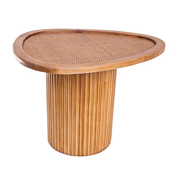 Mesa Lateral Rattan 56x45cm