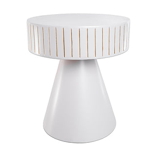 Mesa Lateral Em Metal 43x52cm