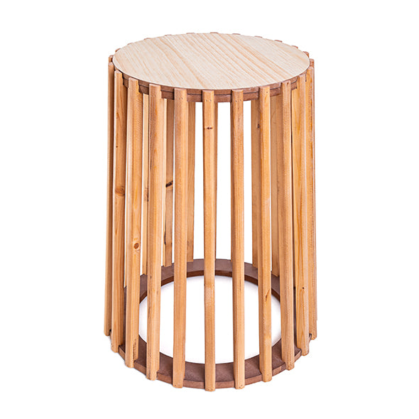 Mesa Lateral Ripada 36x56cm