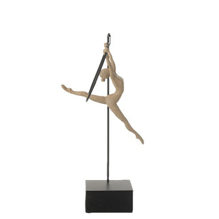 Escultura Ginasta Na Argola 48cm