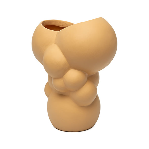 Vaso Organico Bege 18cm