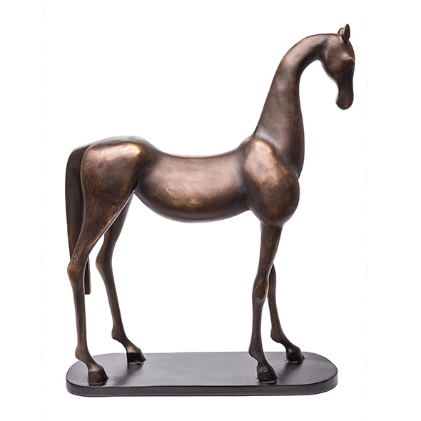 Escultura Cavalo Elegante 42cm