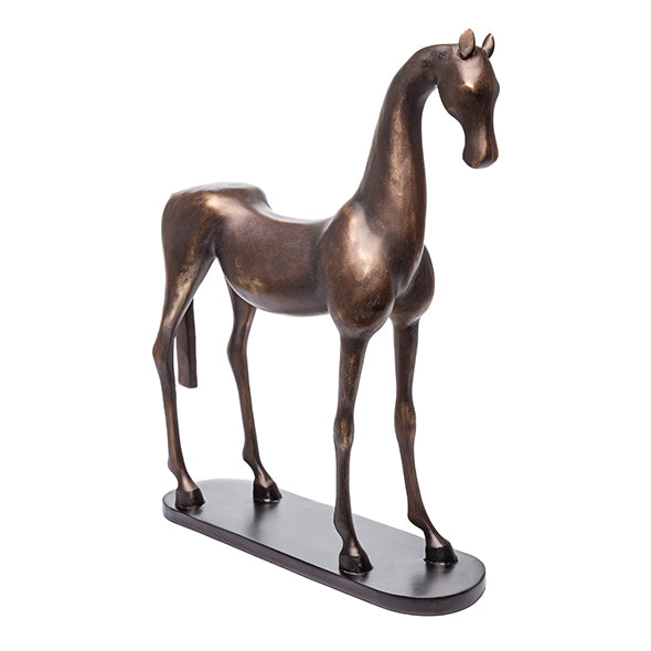 Escultura Cavalo Elegante 42cm