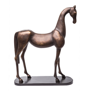 Escultura Cavalo Elegante 42cm
