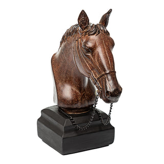 Escultura Cabeca de Cavalo 20cm