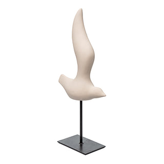 Escultura Passaro Na Base 37cm