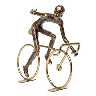Escultura Ciclista Movimento 16cm