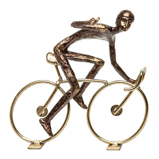 Escultura Ciclista Movimento 16cm